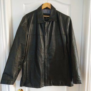 Leather Men Coat